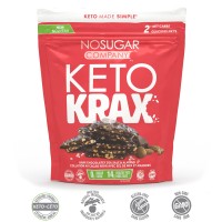 Keto Krax Collation au cacao noir avec amandes et sel de mer